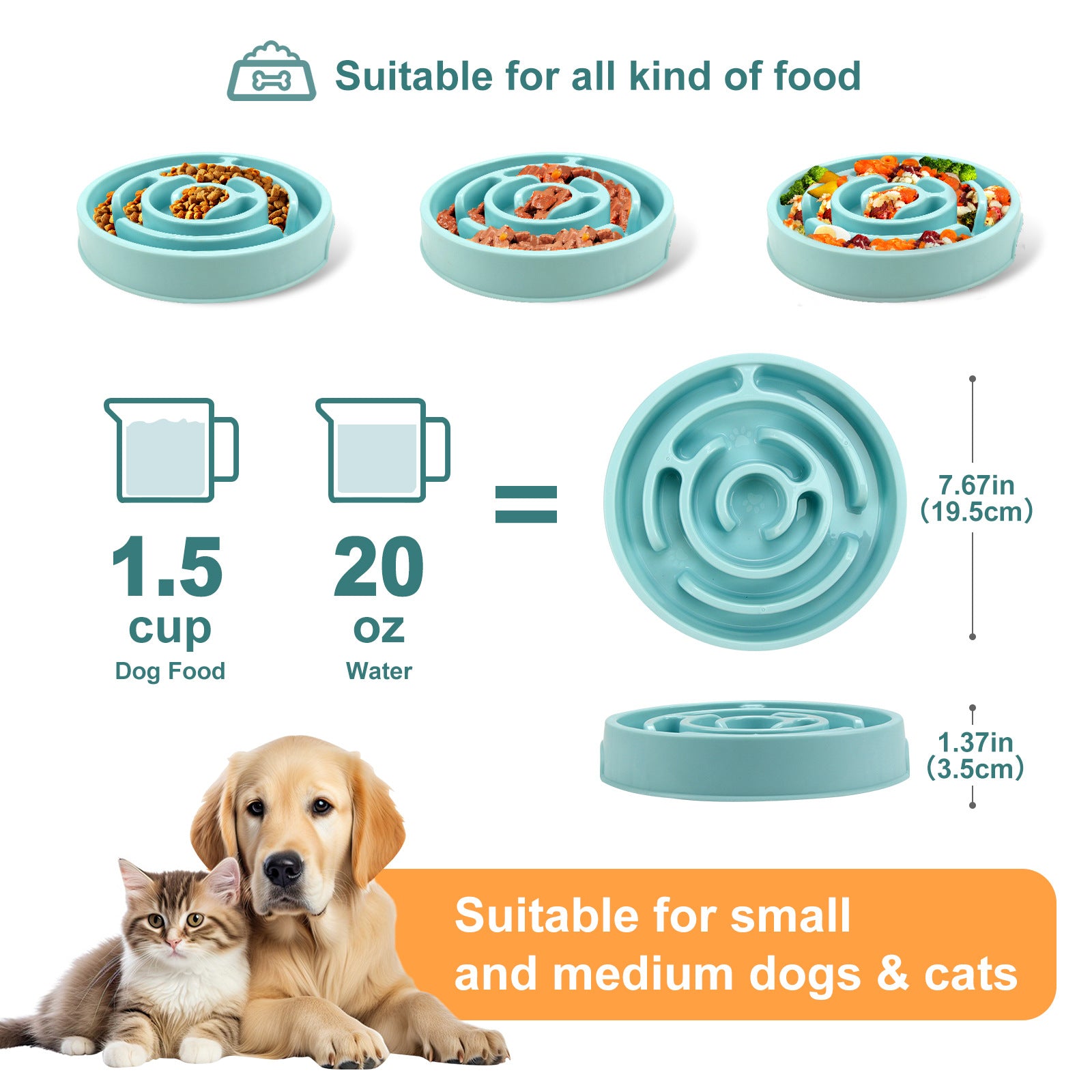 Smart Slow Feeder Bowl That Dogs LoveSmart Slow Feeder Bowl That Dogs Love