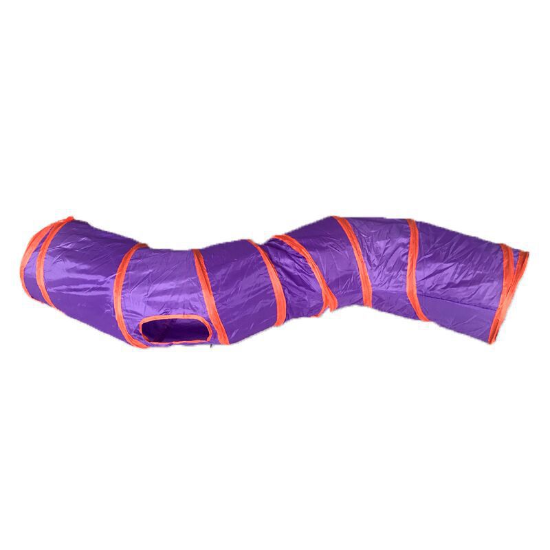 Foldable S-Shape Cat Tunnel Your Cat Will Love
