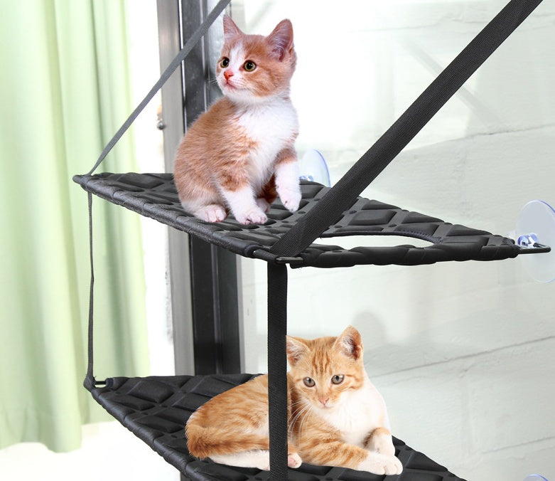 Indoor Cat Hammock Perch – Nap and Observe