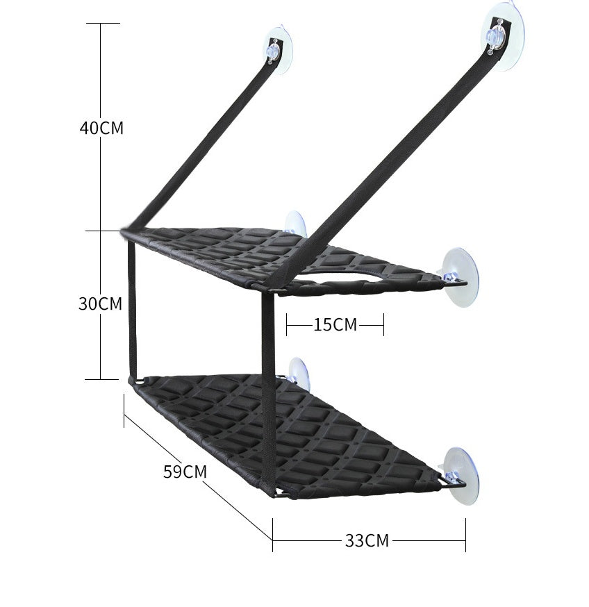 Indoor Cat Hammock Perch – Nap and Observe