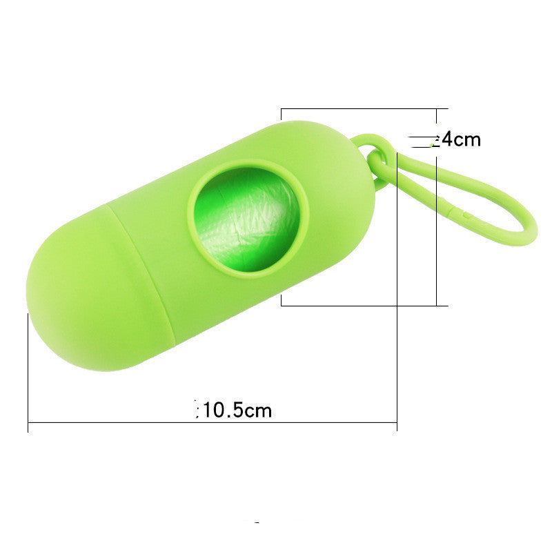 Portable Dog Poop Bag & Pill Holder Set