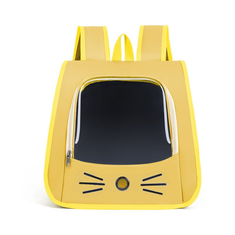 Cozy Breathable Pet Backpack for Cats & Small Dogs