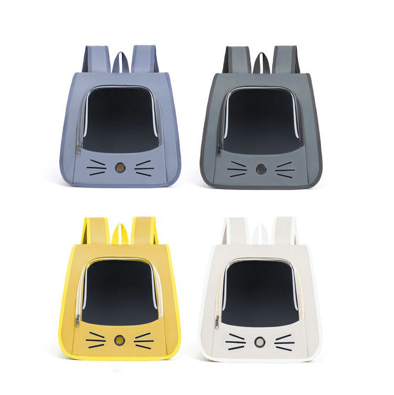 Cozy Breathable Pet Backpack for Cats & Small Dogs