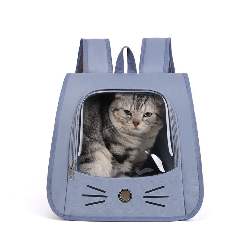 Cozy Breathable Pet Backpack for Cats & Small Dogs